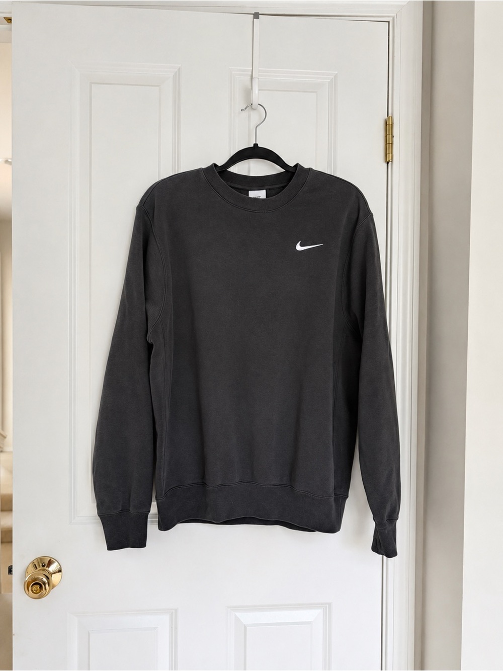 Nike Men's Crewneck Sweatshirt - Charcoal